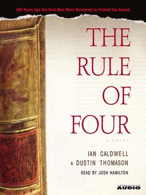 cover image of The Rule of Four